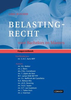 9789463171694 | Belastingrecht Bachelors Masters 2019-2020