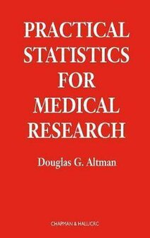 Practical Statistics for Medical Research | 9780412276309