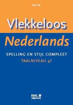 Vlekkeloos Nederlands - taalniveau 4F | 9789077018583