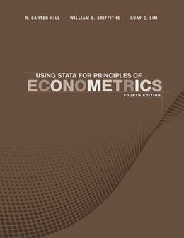 Using Stata for Principles of Econometrics | 9781118032084