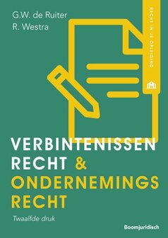 Recht in je opleiding - Verbintenissenrecht &amp; ondernemingsrecht | 9789462908963