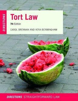 Tort Law Directions | 9780198853923