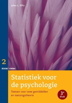 Statistiek voor de psychologie Deel 2 | 9789059319738