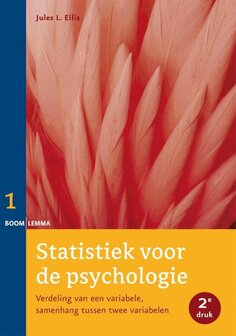 Statistiek voor de psychologie 1 | 9789059319721