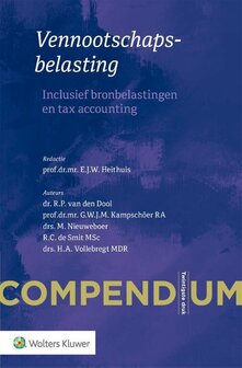 Compendium Vennootschapsbelasting | 9789013163360