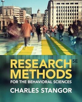 Research Methods for the Behavioral Sciences | 9781285077024