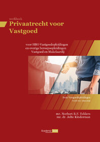 Privaatrecht voor Vastgoed Theorieboek | 9789083067452