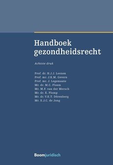 Handboek gezondheidsrecht | 9789462907485