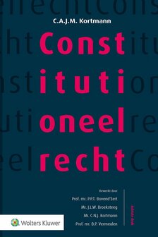 Constitutioneel recht, softcover editie | 9789013148763