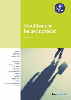 9789462904934 | Boom fiscale studieboeken - Hoofdzaken belastingrecht