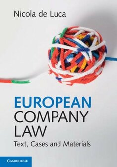 European Company Law | 9781316635377