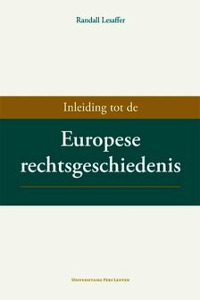 9789058679802 | Inleiding tot de Europese rechtsgeschiedenis