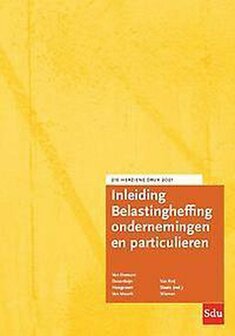 9789012406604 | Inleiding Belastingheffing ondernemingen en particulieren 2021