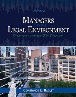 Managers and the Legal Environment | 9781337555081