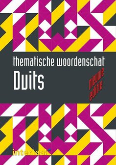 9789460304170 | Thematische woordenschat Duits - nieuwe editie boek