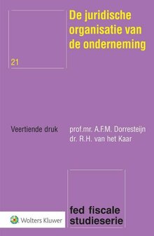 De juridische organisatie van de onderneming | 9789013147698