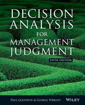 Decision Analysis For Management Judgeme | 9781118740736