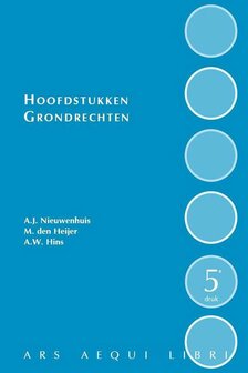 9789493199217 | Ars Aequi Handboeken - Hoofdstukken grondrechten