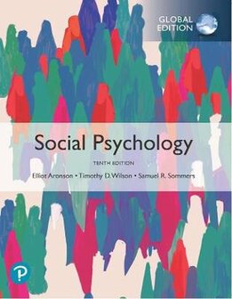 Social Psychology, Global Edition | 9781292341477