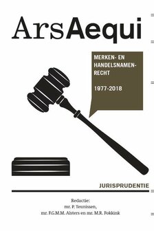 9789492766502 | Ars Aequi Jurisprudentie - Jurisprudentie Merken- en handelsnamenrecht 1977-2018