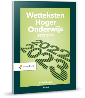 Wetteksten Hoger Onderwijs 2022-2023 | 9789001299132