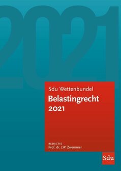 Sdu Wettenbundel Belastingrecht 2021 | 9789012406666