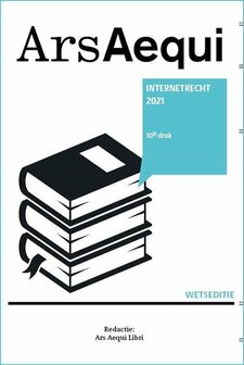 9789493199392 | Ars Aequi Wetseditie - Internetrecht 2021