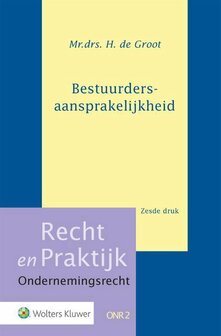 Bestuurdersaansprakelijkheid | 9789013160970