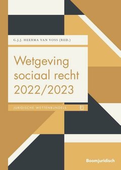 9789462902879 | Boom Juridische wettenbundels - Wetgeving sociaal recht 2022|2023