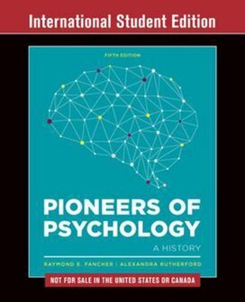 Pioneers of Psychology | 9780393603675