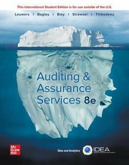 ISE Auditing &amp; Assurance Services | 9781260570519