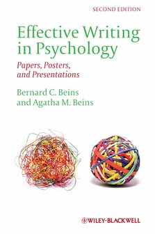 Effective Writing In Psychology | 9780470672440 