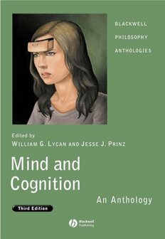 Mind &amp; Cognition An Anthology 3rd | 9781405157858