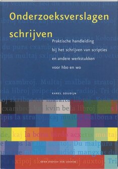 Onderzoeksverslagen schrijven | 9789031343362