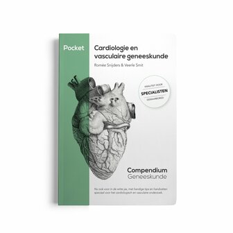 9789082570946 | Pocketversie Compendium Geneeskunde Cardiologie en vasculaire geneeskunde