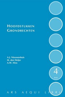 9789069168838 | Ars Aequi Handboeken - Hoofdstukken grondrechten