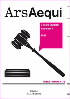 9789493199545 | Ars Aequi Jurisprudentie - Jurisprudentie Strafrecht 2022