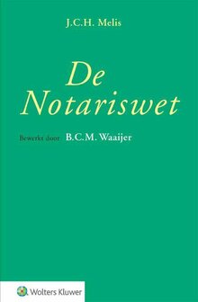 De Notariswet | 9789013143850