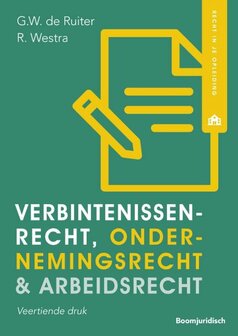 9789462128033 | Recht in je opleiding - Verbintenissenrecht, Ondernemingsrecht &amp; Arbeidsrecht