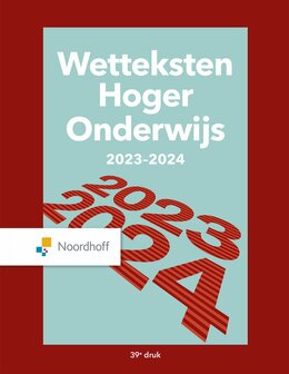 Wetteksten Hoger Onderwijs 2023-2024 | 9789001043889