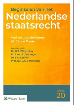 9789013167078 | Beginselen van het Nederlandse staatsrecht