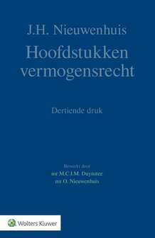 Hoofdstukken vermogensrecht | 9789013167177