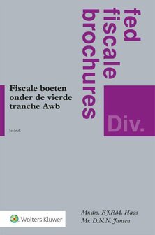 9789013149470 | Fiscale boeten onder de vierde tranche Awb