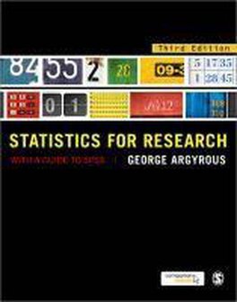 Statistics for Research | 9781849205955