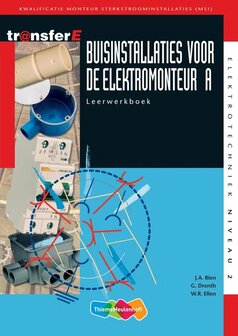 9789006908022 | TransferE - Buisinstallaties voor de elektromonteur A Leerwerkboek