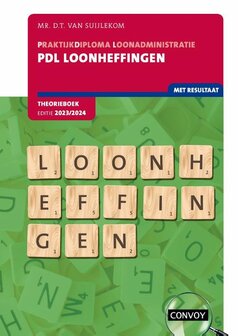 9789463173537 | PDL Loonheffingen 2023|2024 Theorieboek