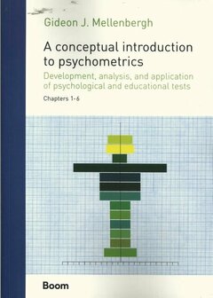 9789024415694 | A Conceptual Introduction to Psychometrics