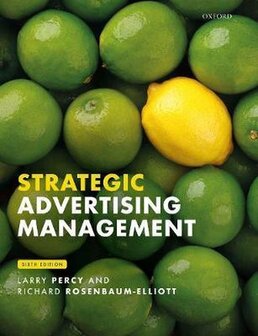 Strategic Advertising Management | 9780198835615