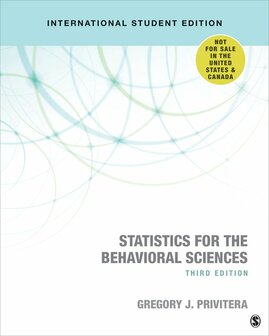 Statistics for the Behavioral Sciences | 9781506389882