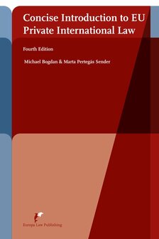 9789089522085 | Concise Introduction to EU Private International Law (4th ed)